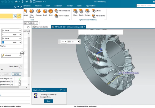 آموزش ماشینکاری با نرم افزار Siemens NX