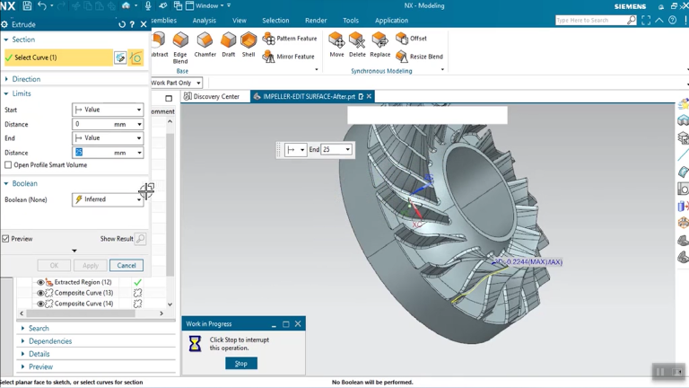 آموزش ماشینکاری با نرم افزار Siemens NX